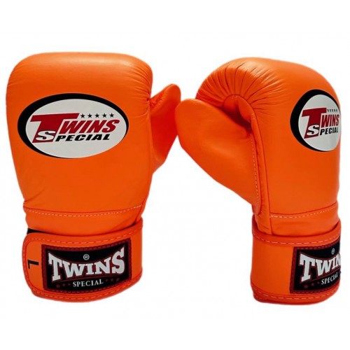 Тренировочные снарядные перчатки Twins Special (TBGL-3F orange)